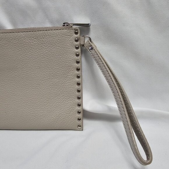 Michael Kors Gray Zipper Pouch Envelope Wallet - Picture 7 of 13